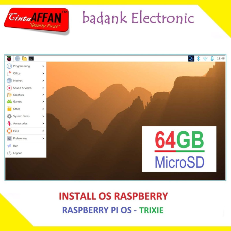 Install OS Raspberry Pi  Micro SD 64GB